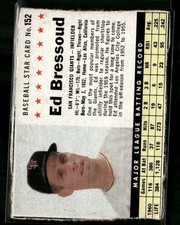 1961 Post Cereal (F278-33) #152 Ed Bressoud (Hand Cut)