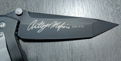 Rare Signed Limited Microtech Mini SOCOM Tanto w/ Box & Papers