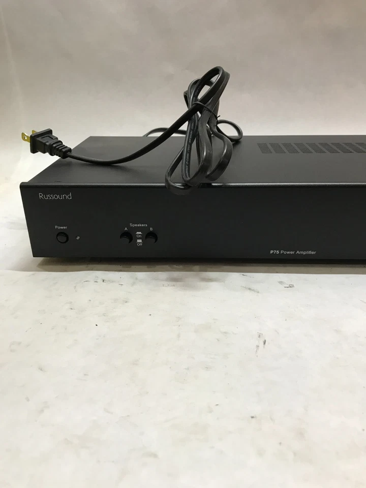 Russound P75 2-Channel Amplifier - Black For Parts/Repair NO POWER SOLD AS IS DW - Image 3 of 4