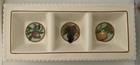 Hallmark Divided Ceramic Dish Fruit Pattern - Dips, Bar Top, Candy & Nuts Etc