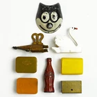 Vintage Felix Coca Cola Swano Bakelite Brass Plastic Pencil Sharpener Mixed Lot