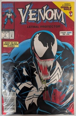 Venom Lethal Protector #1 1993 Marvel Comics 1st Solo Series | eBay