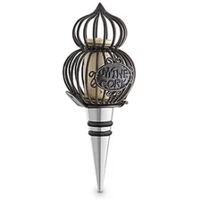 Metal Cork Cage Bottle Stopper with Cork--by Epic Wine Products