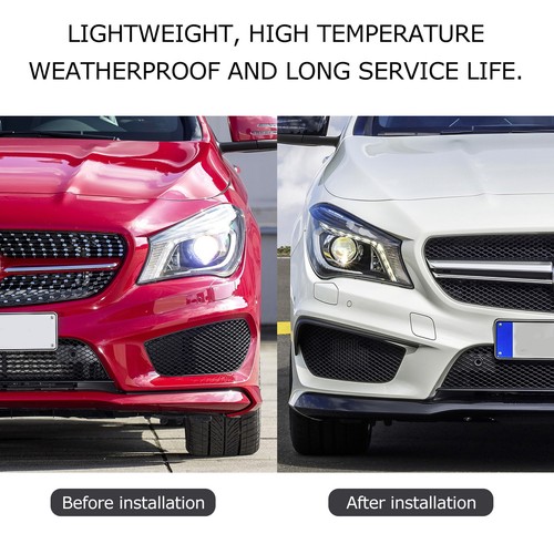 Front Side Bumper Spoiler Flap Trim Air Vent Cover for CLA‑Class C117 X117 AMG L - Picture 10 of 12