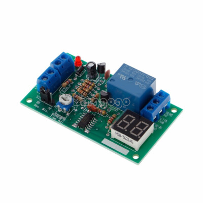 DC 12V LED Display Countdown Timing Timer Delay Turn OFF Relay Switch Module