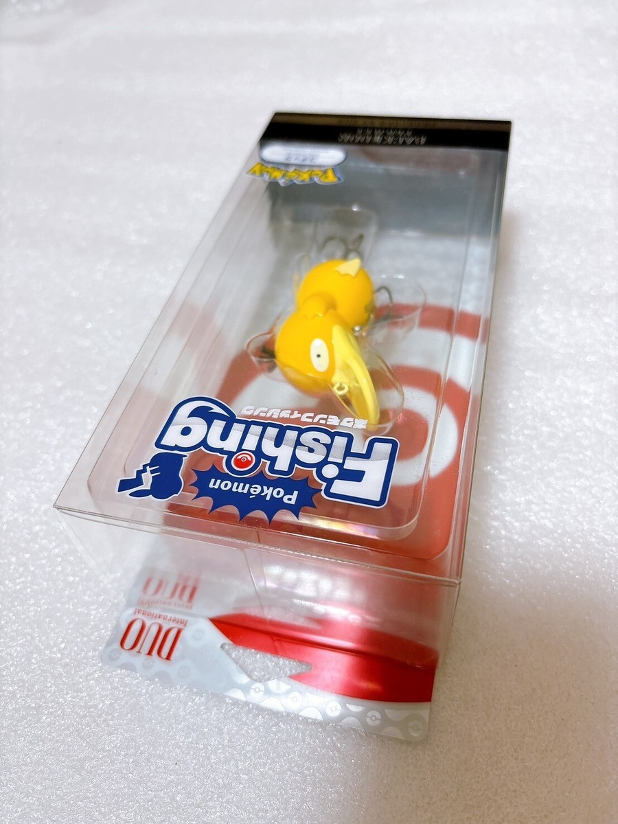 DUO Pokemon Fishing ステッカー付き Pokemon Fishing Lure DUO Psyduck Crank Type JAPAN Limited