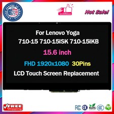 For Lenovo Yoga 710-15IKB 80V5 FHD LCD Touch Screen Digitizer Display Assembly