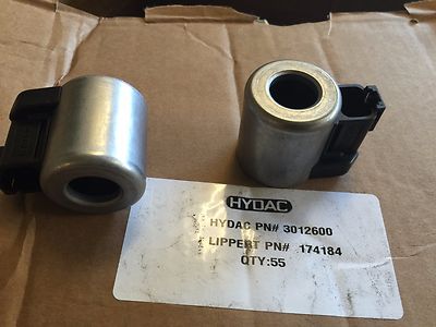 (3PCS) 12v Hydac 174184 Electric Valve Solenoid 3012600 '' FREE SHIPPING