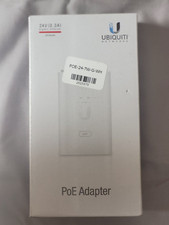 Ubiquiti Networks UniFi 24V 7W 0.3A Gigabit PoE Injector POE-24-7W-G WHITE