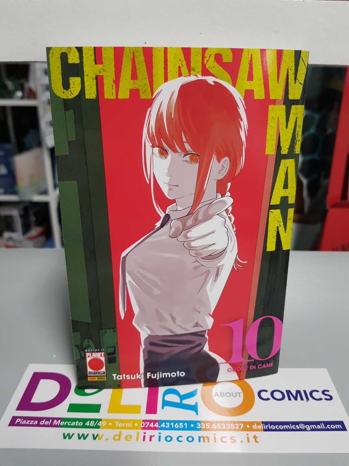 CHAINSAW MAN N.10 (PRIMA RISTAMPA) - IN ITALIANO Ed.PLANET MANGA SCONTO 5%