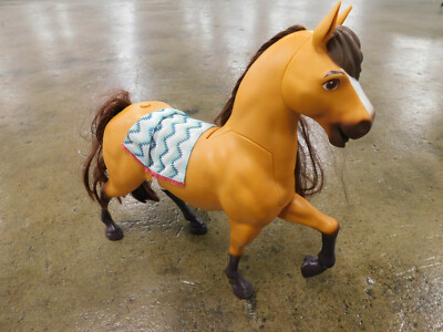 Spirit Dreamworks 14'' Horse Figure Head Moves Makes Sounds w/ Hair Mane Tail EUC