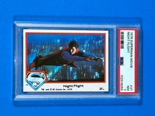 1978 Topps Superman Movie #37 Night Flight - PSA: NM 7 Trading Card