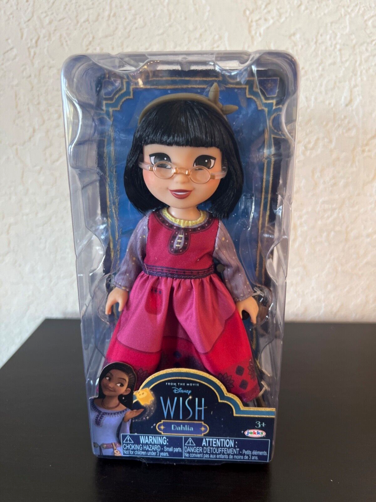  Disney's Wish Asha & Dahlia Dolls Best Friends Pack, 14 Inches  Tall, Each with Movie Authentic Outfits and Accessories : Toys & Games