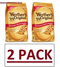 2 PACK- Werther's Original Hard Caramel Candies (39.75 oz) 2.48 Lb Total 79.5 oz