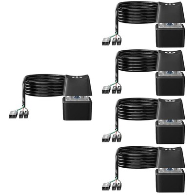  Set of 5 Umschalten Externer Computerschalter Fernbedienung Desktop Power