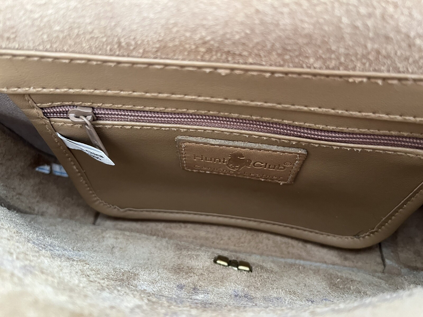 Hunt Club Crossbody Bag Genuine Leather / Beige eBay