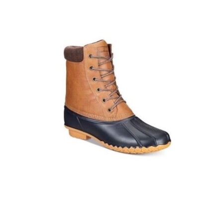 Weatherproof Vintage Mens Adam Duck Lace Up Boots Shoes Tan