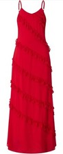  Women Summer Spaghetti Strap Maxi Dress  Backless Sleeveless  size small