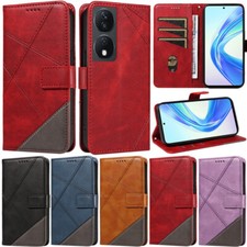 Para Huawei Pura 70 Honor X7B X8B X9B X7A X8A X6 X7 Empalme Billetera Abatible Cubierta Estuche