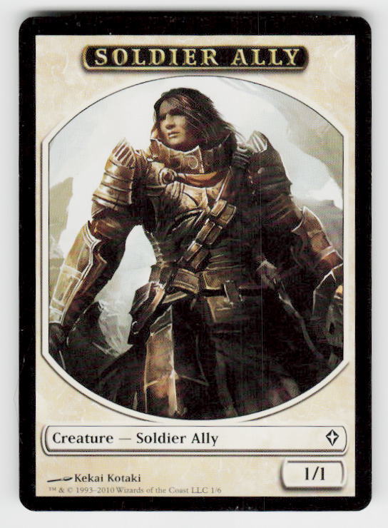 Worldwake #1 Soldier Ally Token