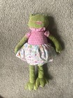 Froggy Dolly Frosch Puppe Vintage Plüsch