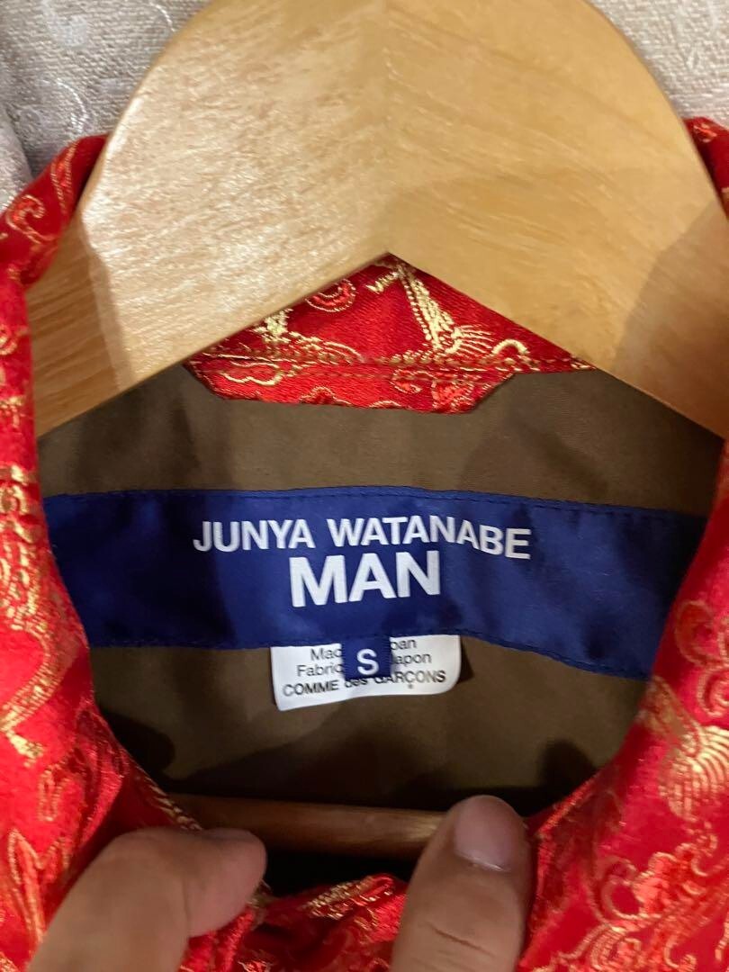 COMME des GARCONS JUNYA WATANABE MAN shirt jacket men Size S red