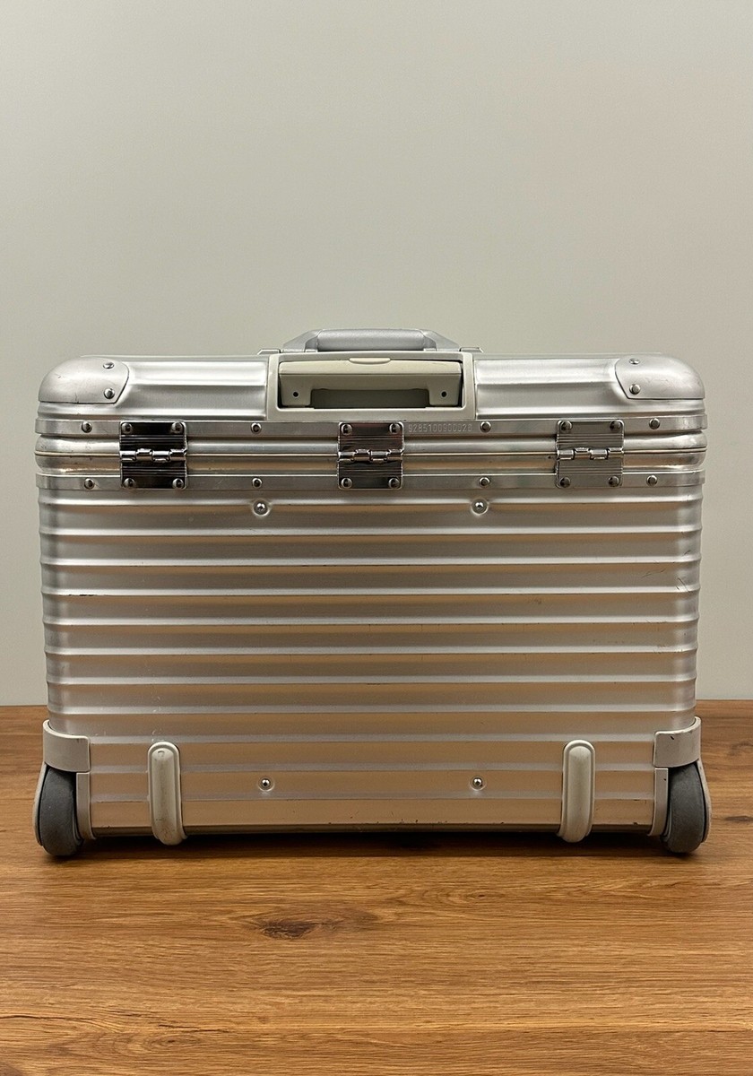 RIMOWA TOPAS PILOT TROLLEY 2コセート Rimowa Topas Pilot Pilotenkoffer big version (pre-LVMH) - Made in