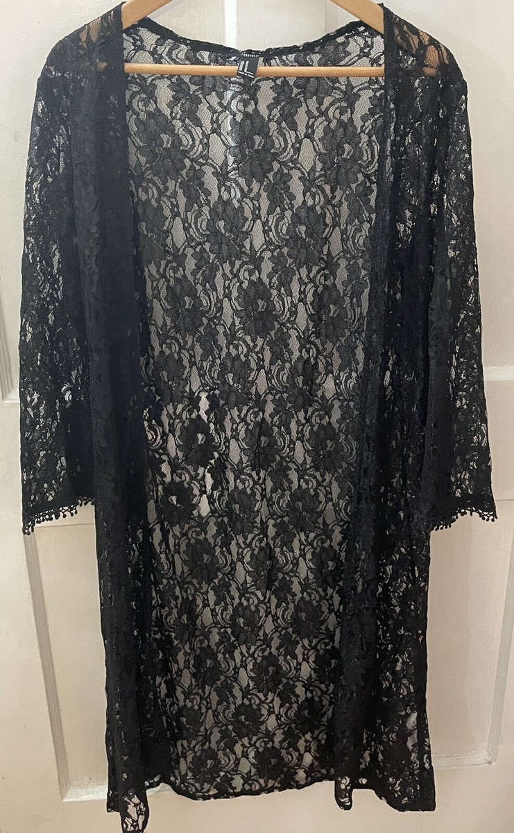 Duster Coat Black Sheer Duster Cardigan Forever 21 WOMEN BLACK