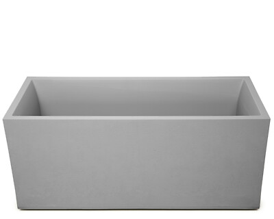 Ondis24 Pflanzkübel Blumenkübel Vulkan Basalt Gestein Optik 98 L beton