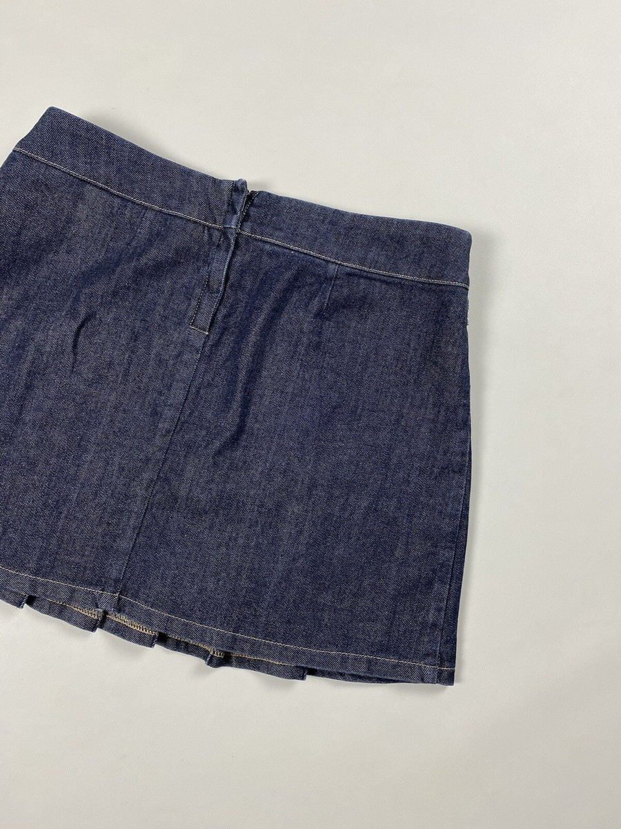 Burberry London vintage Y2K denim mini skirt size US 10 | eBay