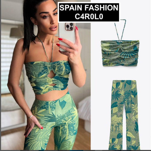 عاطفي معطف جزيرة ستيوارت zara printed 