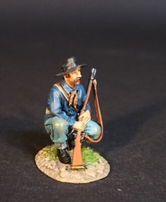 JOHN JENKINS BATTLE OF ROSEBUD 1876 RSBUD-21 DISMOUNTED U.S. CAVALRY KNEELING