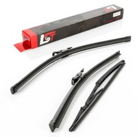 Scheibenwischer Wischerblatt Set Vorne + Hinten FüR Fiat Stilo 192 Ab 07/2005