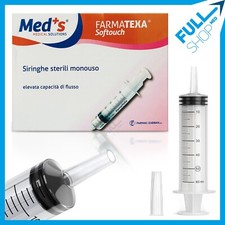 Siringhe cono catetere sterili da 60 ml (25 pz) senza ago - schizzettone sterile