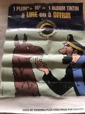Tintin Affiche Total De 1999 80x60 En Très Mauvais Etat