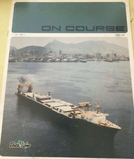 Delta Steamship Lines "On Course" magazine April, July, and Dec. 1980  Reduced!!
