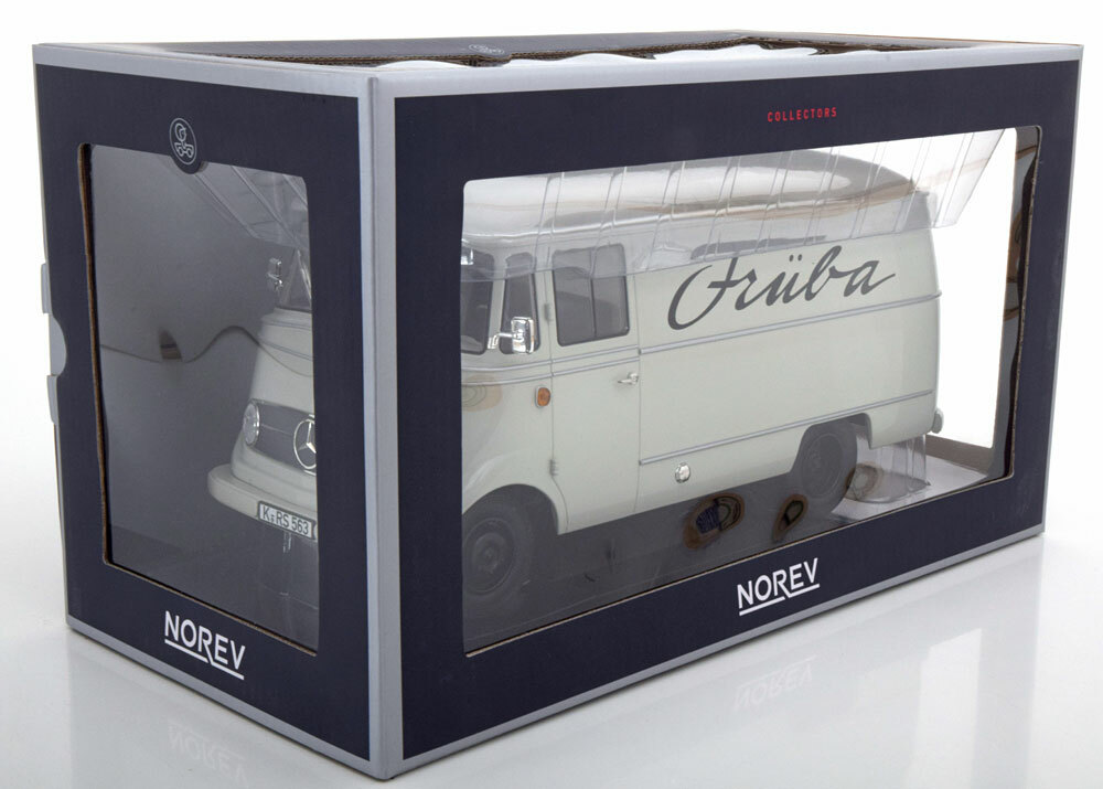 Mercedes L319 Frueba 1957 Grey Norev 183419 1/18 Tole Kasten