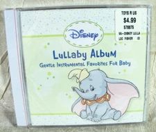 Disney Lullaby Album Gentle Instrumental Favorites for Baby CD 2000 Sealed NEW
