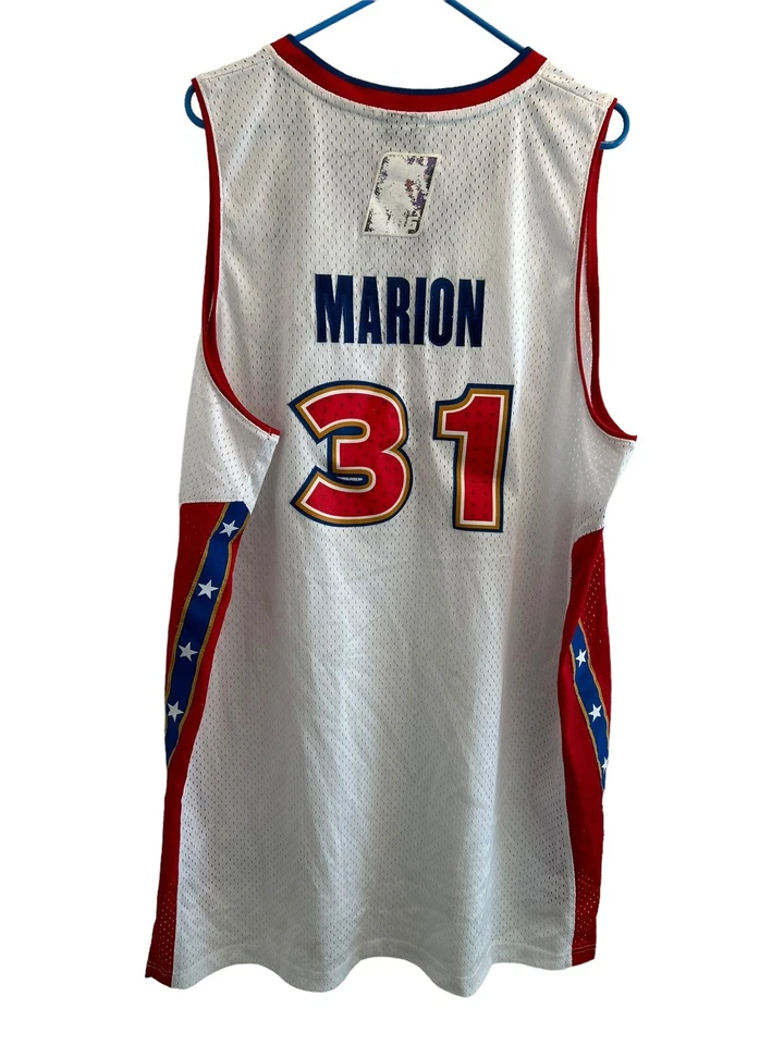 Camiseta deportiva vintage Reebok Shawn Marion 2005 NBA WEST ALL STAR #31 2XL rara Foto 2 de 4
