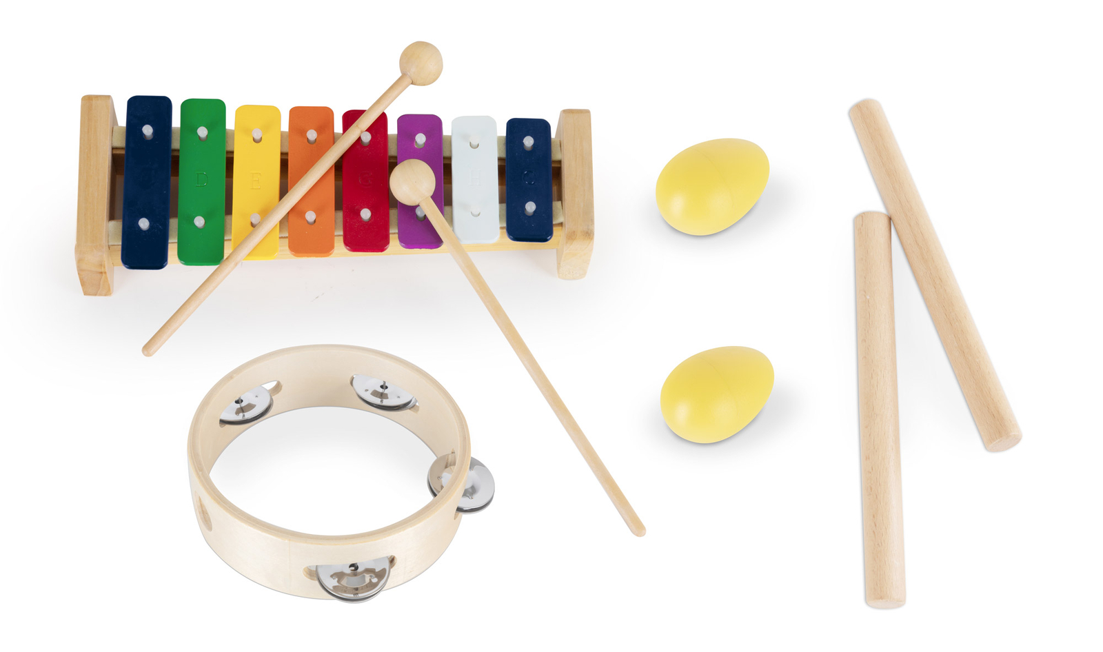 8-Teile Percussion Kinder Spielzeug Set Musik Musikinstrumente Instrument bunt 4190₽