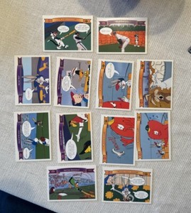 1991 UPPER DECK Looney Tunes Bugs Bunny Lot (12) Nolan Ryan Reggie Jackson ⚾