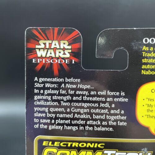 1998 Star Wars OOM-9-COMMANDER DROID Phantom Menace CommTech Chip Figur NEU - Bild 13 von 18