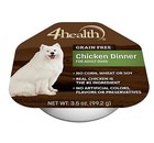 4health Grain Free 300205110 Adult Chicken Dinner Wet Dog Food, 1 Single, 3.5 oz