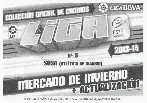 ELIGIR TO CHOOSE YOURS STICKERS PANINI ESTE LIGA 2014 : LEVANTE to ACTUALIZACION - Imagen 193 de 258