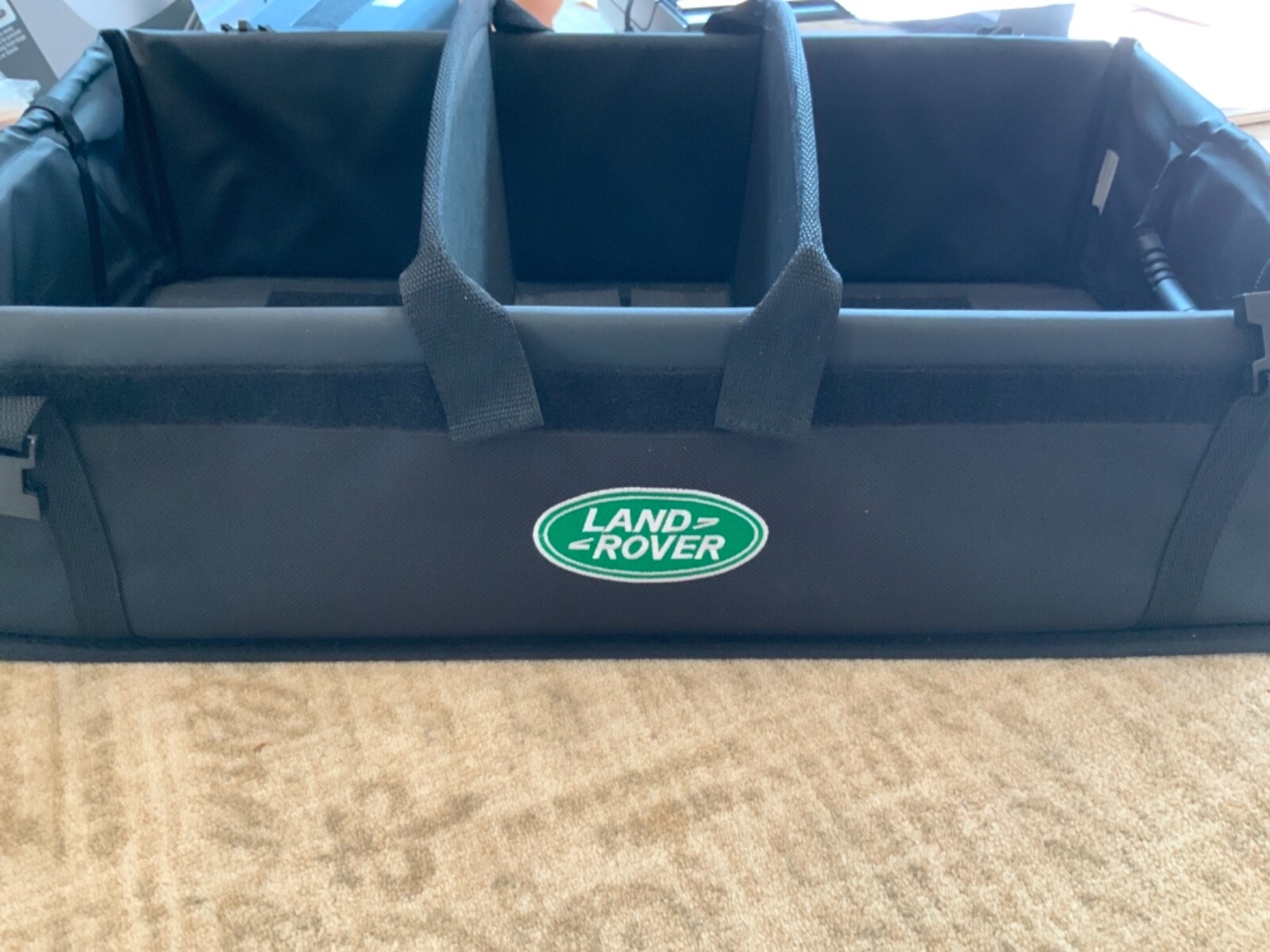 Land Rover/Range Rover Collapsible Interior Trunk Cargo Organizer . eBay