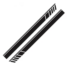 Body Racing Stripes Vinyl Decal Stickers Car Truck Auto Rally Race Graphics Trim