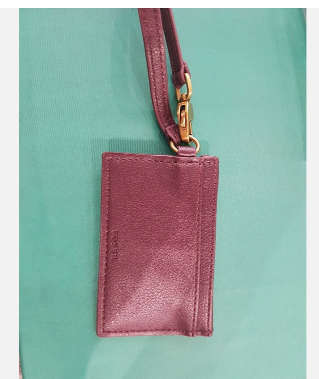 New Fossil Card Case Wristlet Fig Colour  RRP £25 Brand New🌸🌷 image 4