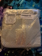 Vintage Metal Mesh Evening Purse for Women-Shiny Formal Handbag