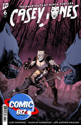 TEENAGE MUTANT NINJA TURTLES X CASEY JONES #6 (2026) 1ST PRINTING MAIN COVER