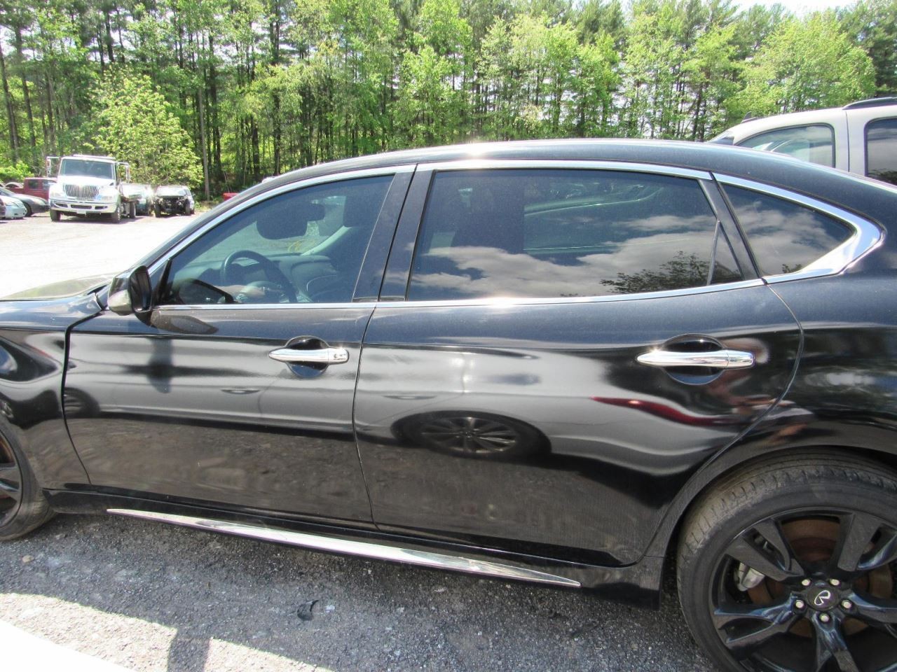 Roof Glass Fits 14-19 INFINITI Q70 1047306